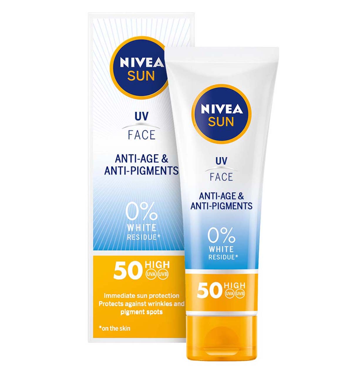 UV Face Cream, SPF 50, Nivea Sun