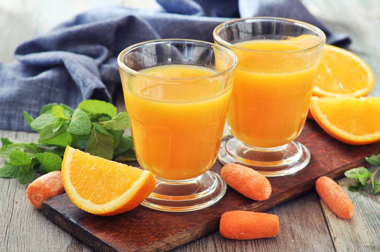 Carrot detox juice