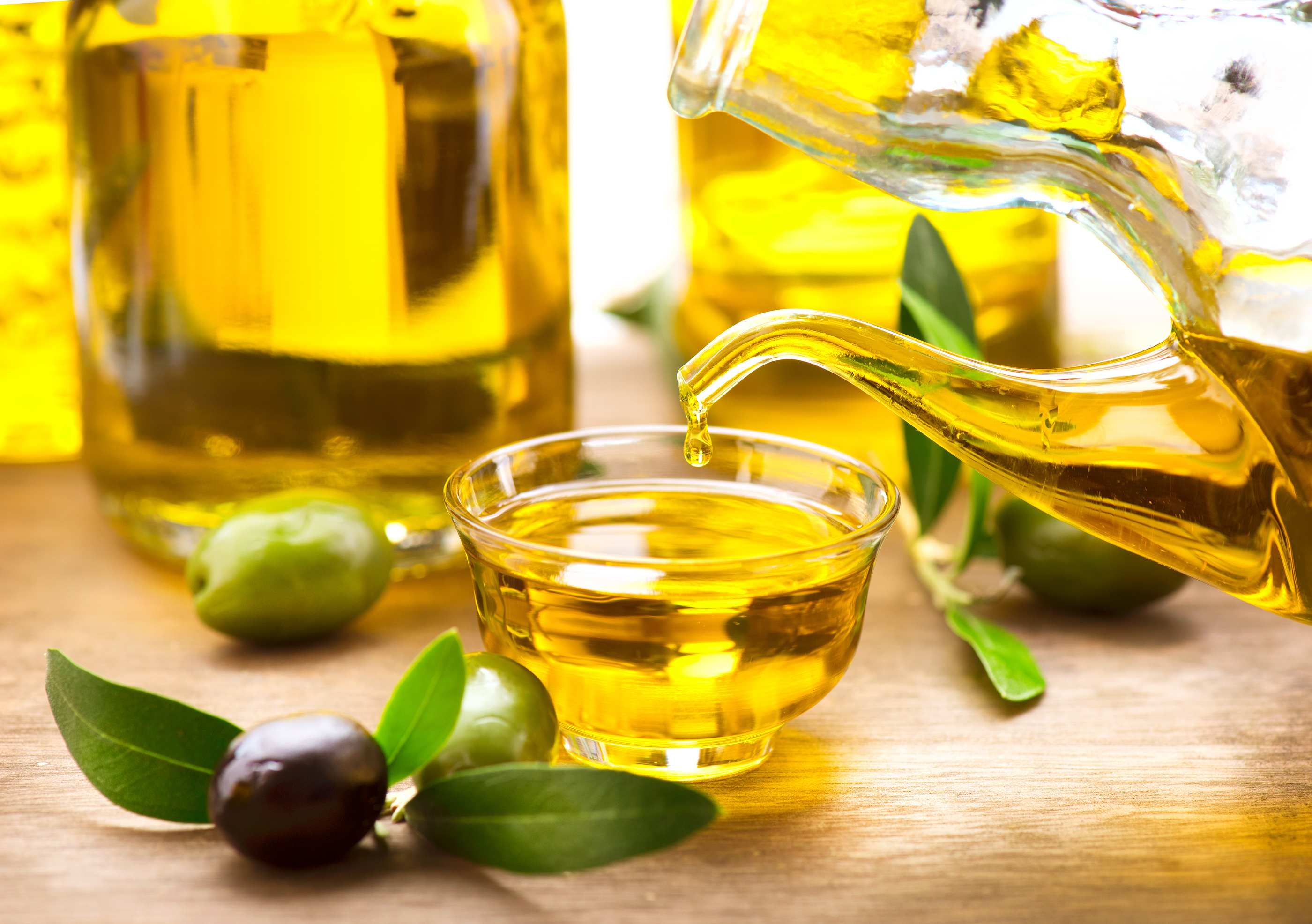 Оливковое масло или рыбий жир
