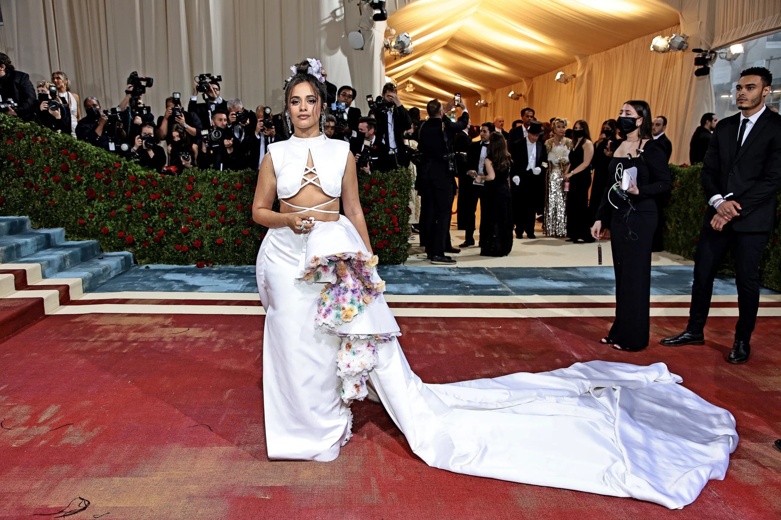 Camila Cabello Prabal Gurung The Met Gala May 2022 Red Capet The