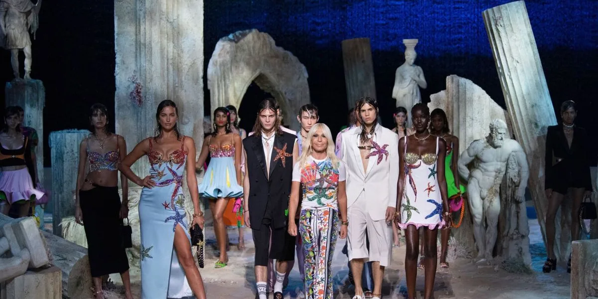 Donatella Versace/ cover