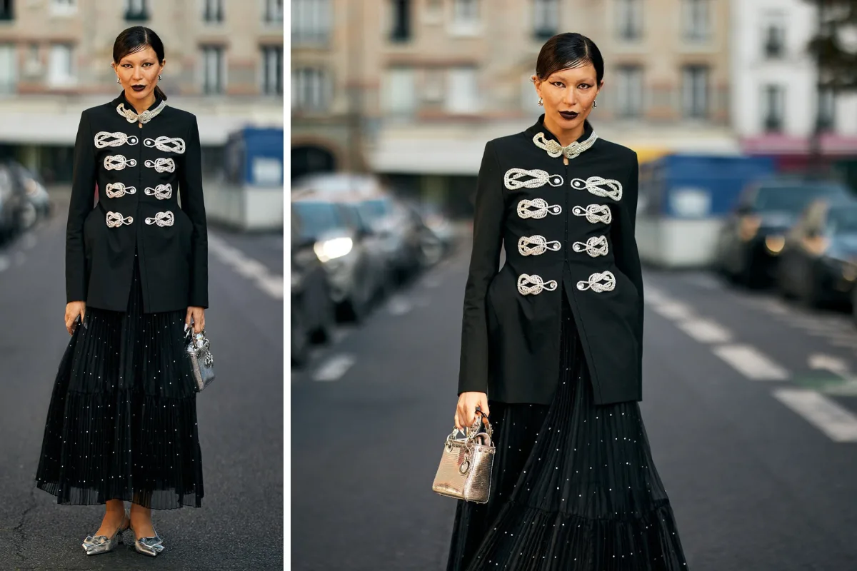 Collarless blazer 14