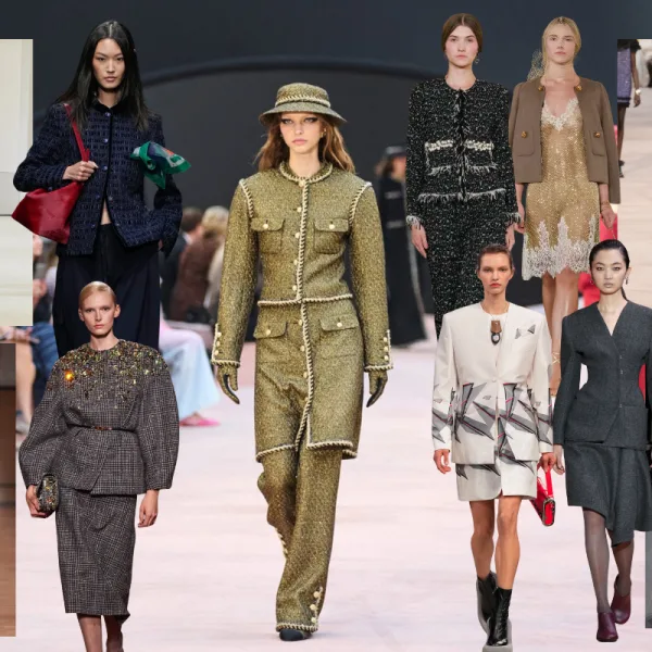 Collarless blazer/ cover foto