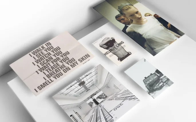 Helmut Lang/ cover foto