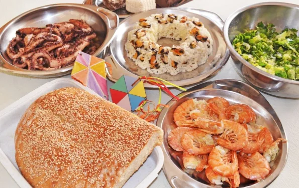 Σαρακοστιανό τραπέζι /cover foto