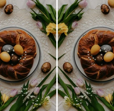 Λαμπριάτικες προετοιμασίες με αγαπημένες πασχαλινές λιχουδιές