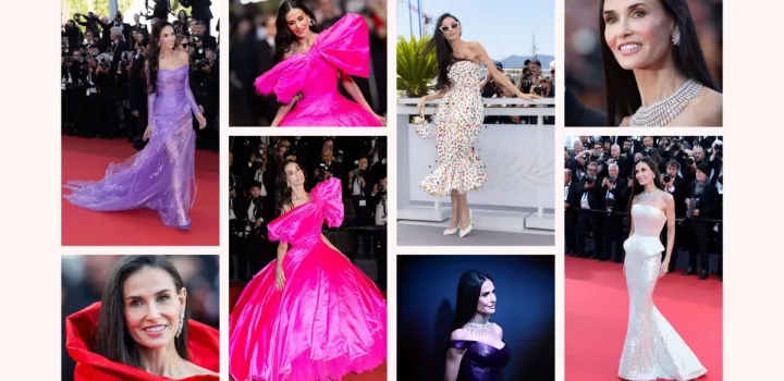 Demi Moore: Η απόλυτη fashion star στο Φεστιβάλ Καννών