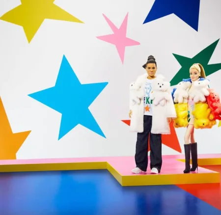 Barbie και Ken στον πολύχρωμο κόσμο του Jean-Charles de Castelbajac