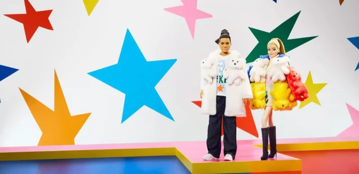 Barbie και Ken στον πολύχρωμο κόσμο του Jean-Charles de Castelbajac